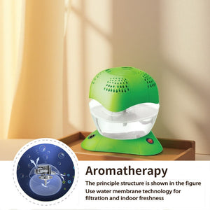 Does the aromatherapy machine use distilled water or tap water?