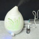 What is the relationship between diffuser capacity and spray range?